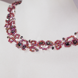Necklace Silver 925 - Arabesque Rhiannon - Necklace Silver 925 - Argent 925